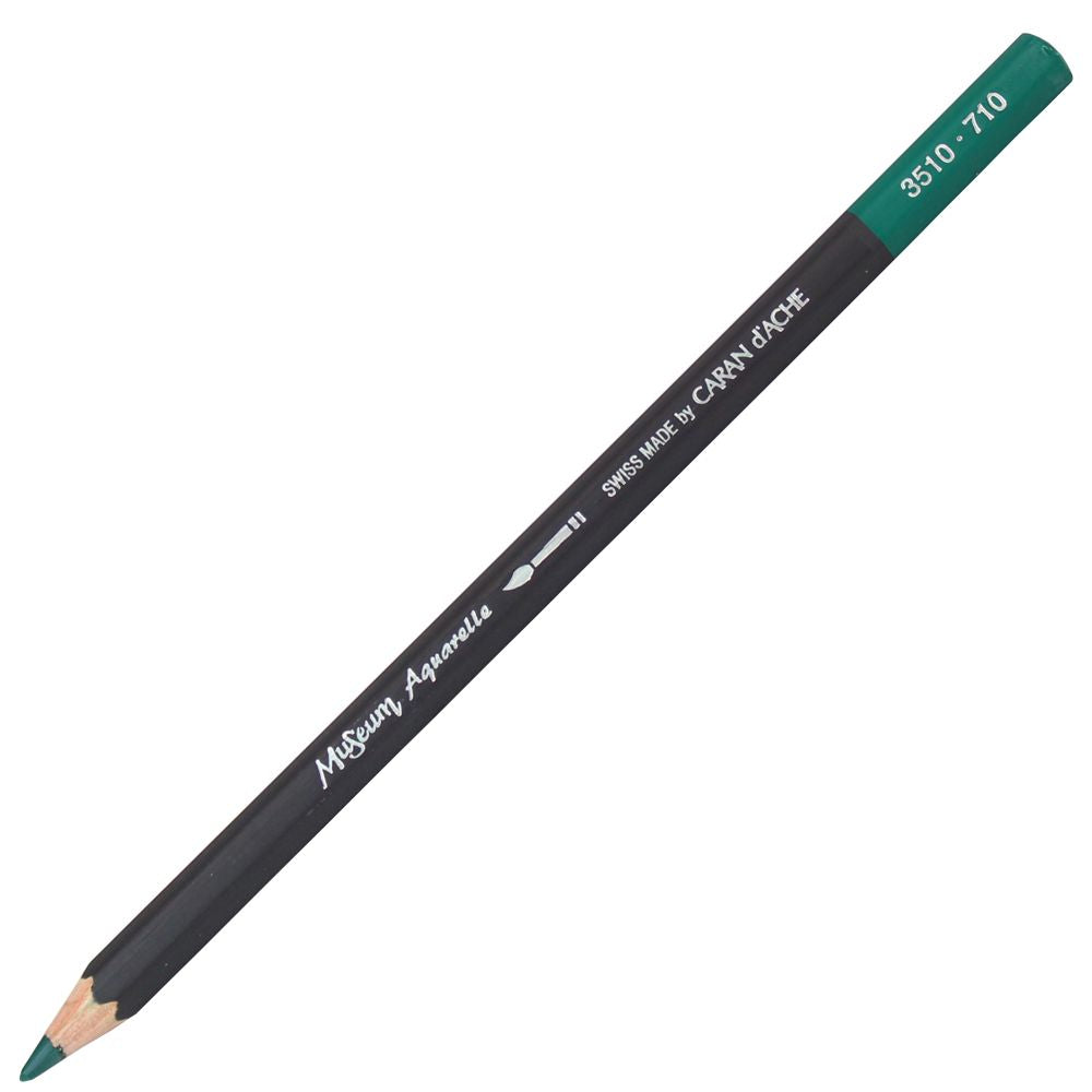 Lápis Aquarelado Caran D'Ache Museum 710 Phthalocyanine Green